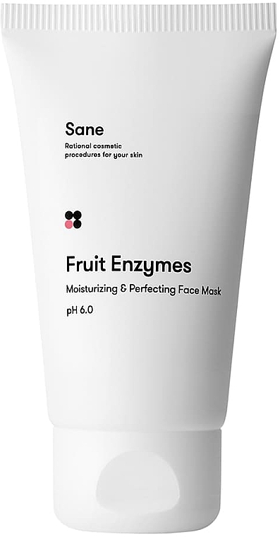 Maseczka do twarzy z enzymami - Sane Fruit Enzymes Moisturizing & Perfecting Face Mask — Zdjęcie N1