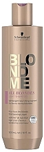 Szampon do cienkich włosów blond - Schwarzkopf Professional Blondme All Blondes Light Shampoo — Zdjęcie N3