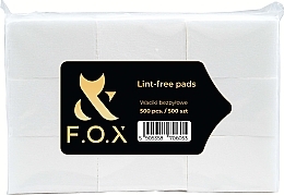 Kup Waciki bezpyłowe, 4 x 6 cm, białe - F.O.X Lint-Free Pads