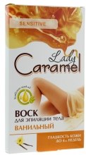 Kup Waniliowe paski z woskiem do depilacji ciała - Caramel