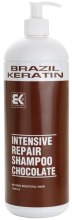 Regenerujący szampon do włosów zniszczonych - Brazil Keratin Intensive Repair Chocolate Shampoo — Zdjęcie N5