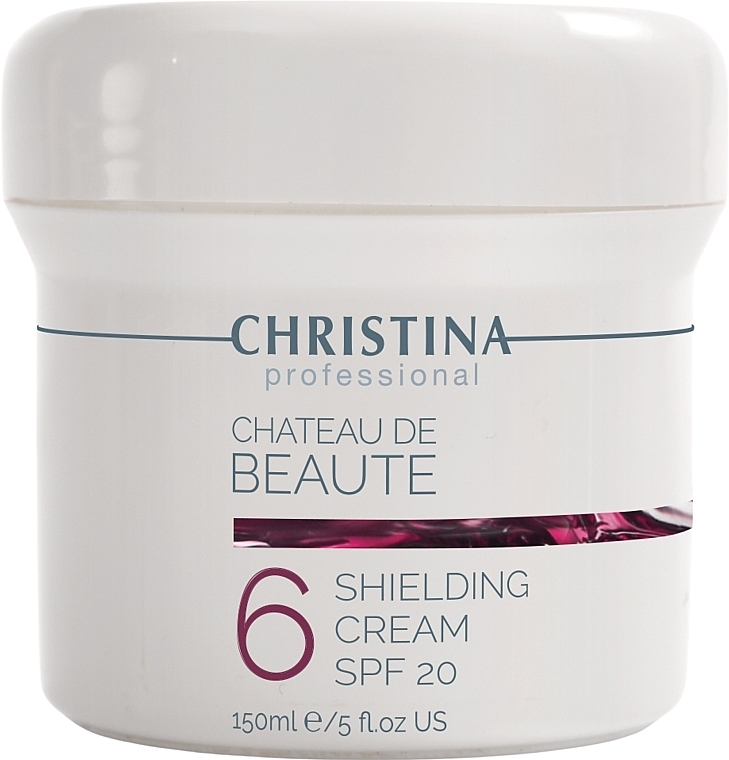 Krem ochronny SPF 20, krok 6 - Christina Chateau de Beaute Shielding Cream SPF 20 — Zdjęcie N1