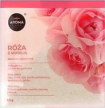 Aroma Home Basic Rose With Vanilla - Aromatyczna saszetka — Zdjęcie N1