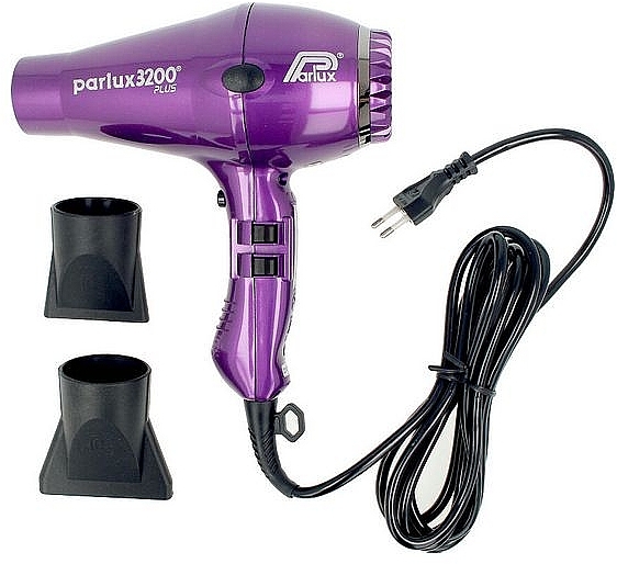 Suszarka do włosów, fioletowa - Parlux 3200 Plus Hair Dryer Violet — Zdjęcie N2