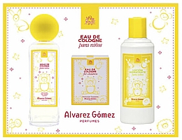 Kup Alvarez Gomez Agua de Colonia Para Ninos - Zestaw (edc 175 ml + wipes 10 pc + b/lot 300 ml)