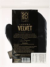 Rękawiczka do aplikacji samoopalacza - Sosu By SJ Dripping Gold Luxury Tanning Mitt Velvet — Zdjęcie N2