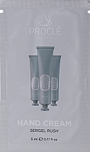 Nawilżający krem do rąk - Proclé Hand Cream Sergel Rush (próbka) — Zdjęcie N1