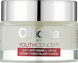 Lekki przeciwzmarszczkowy krem do twarzy - Helia-D Officina Youth Concept Light Anti-Wrinkle Cream — Zdjęcie N2