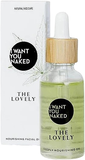 Głęboko odżywczy olejek do twarzy - I Want You Naked The Lovely Holy Hemp Deeply Nourishing Oil — Zdjęcie N1