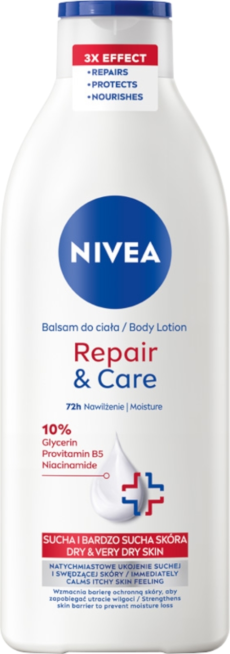 Regeneracyjny balsam do ciała - NIVEA Body Lotion — Zdjęcie 400 ml