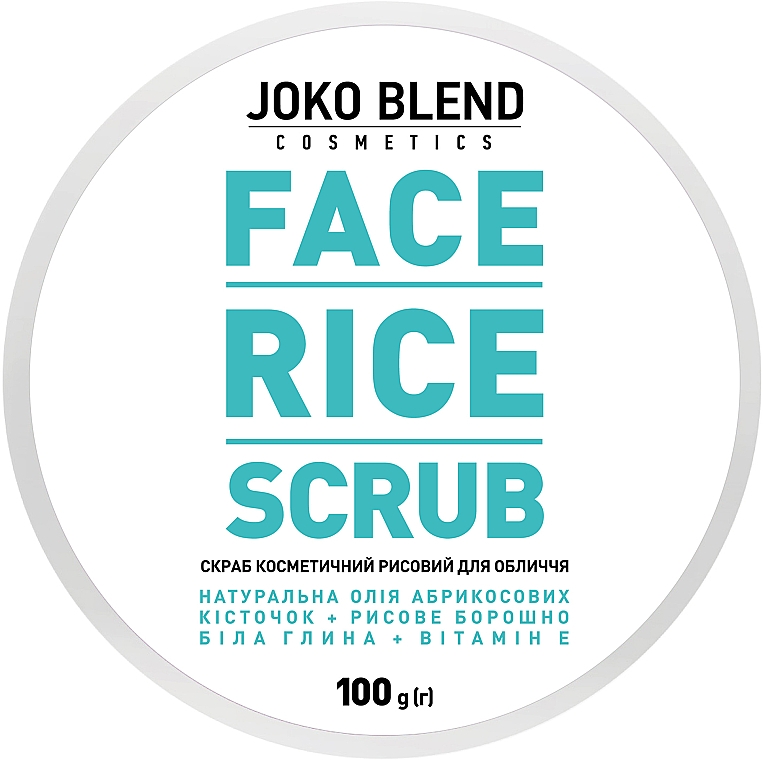 Ryżowy peeling do twarzy - Joko Blend Face Rice Scrub — Zdjęcie N2