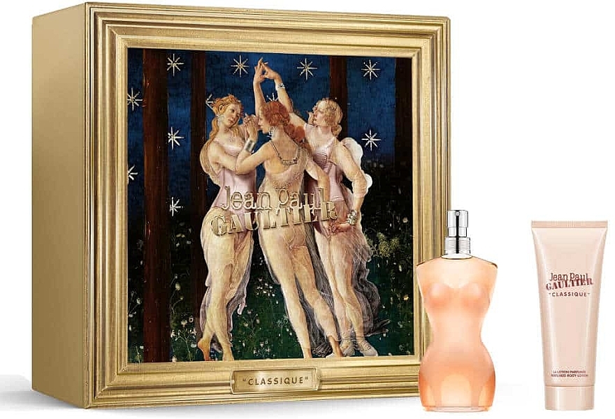 Jean Paul Gaultier Classique - Zestaw (edt/50ml+b/lot/75ml) — Zdjęcie N1