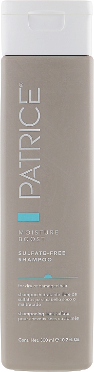Szampon nawilżający do włosów suchych i zniszczonych - Patrice Beaute Moisture Boost Sulfate-Free Shampoo