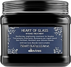 Rozświetlający balsam do włosów blond - Davines Heart Of Glass Intense Treatment — Zdjęcie N3