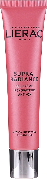Odnawiający krem-żel do skóry normalnej i mieszanej - Lierac Supra Radiance Anti-Ox Renewing Gel-Cream — Zdjęcie N3