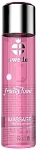 Kup Żel do masażu z truskawkowym winem musującym - Swede Fruity Love Massage Warming Sensation Sparkling Strawberry Wine