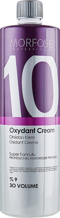 Utleniacz 9% - Morfose 10 Oxidant Cream Volume 30 — Zdjęcie N1