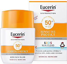 Kup Delikatna ochrona przeciwsłoneczna dla dzieci SPF 50+ - Eucerin Kids Sun Fluid Sensitive Protect