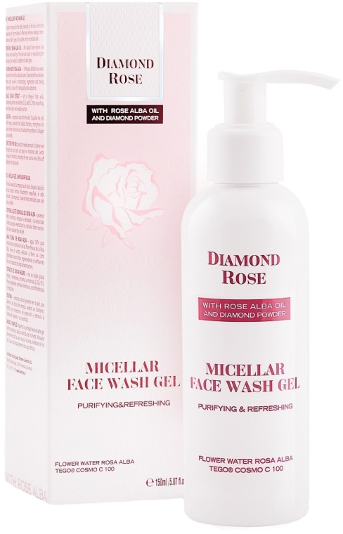 Micelarny żel do mycia twarzy - BioFresh Diamond Rose Micellar Face Wash Gel