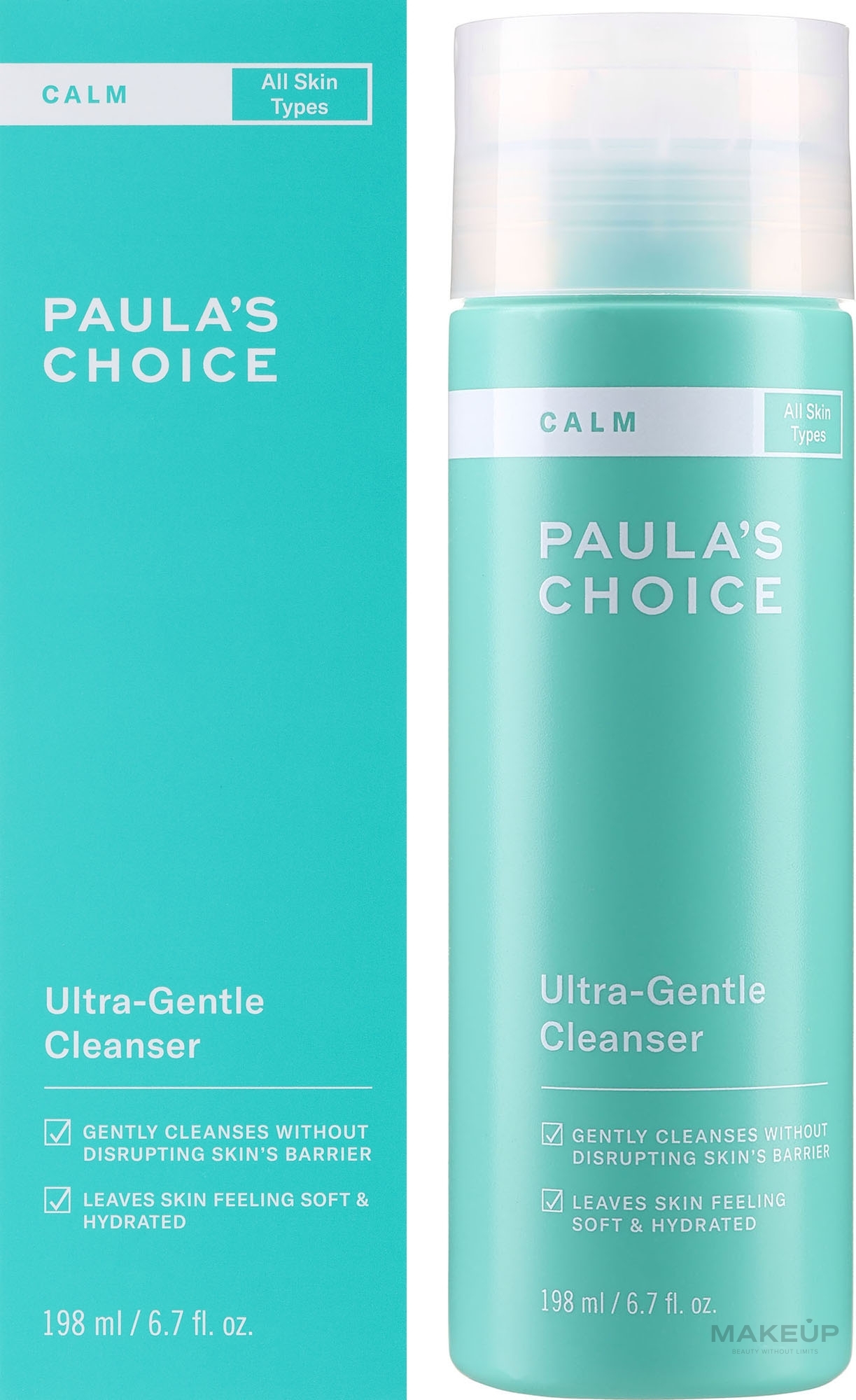 Ultradelikatny środek czyszczący - Paula's Choice Calm Ultra-Gentle Cleanser — Zdjęcie 198 ml