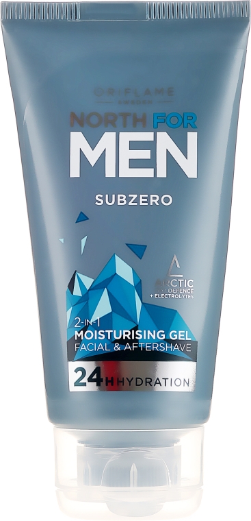 Nawilżający żel po goleniu dla mężczyzn - Oriflame Subzero North For Men Aftershave Balm — Zdjęcie N1