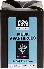 Kostka zapachowa do domu - Arganove Solid Perfume Cube Musk Avanturous — Zdjęcie N1