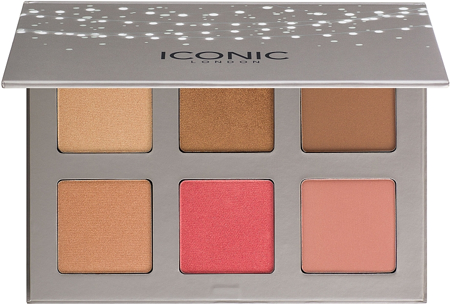 Paleta cieni do powiek - Iconic London Blaze Chaser Face Palette — Zdjęcie N1