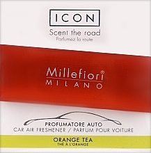 Kup Zapach do samochodu Sad mandarynkowy - Millefiori Milano Icon Car Air Freshener Orange Tea
