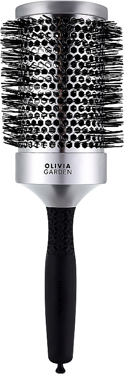 Szczotka termiczna, 65 mm - Olivia Garden Essential Blowout Classic Silver — Zdjęcie N1