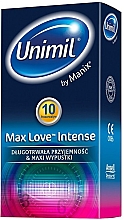 Kup Prezerwatywy, 10 szt - Unimil Max Love Intense 