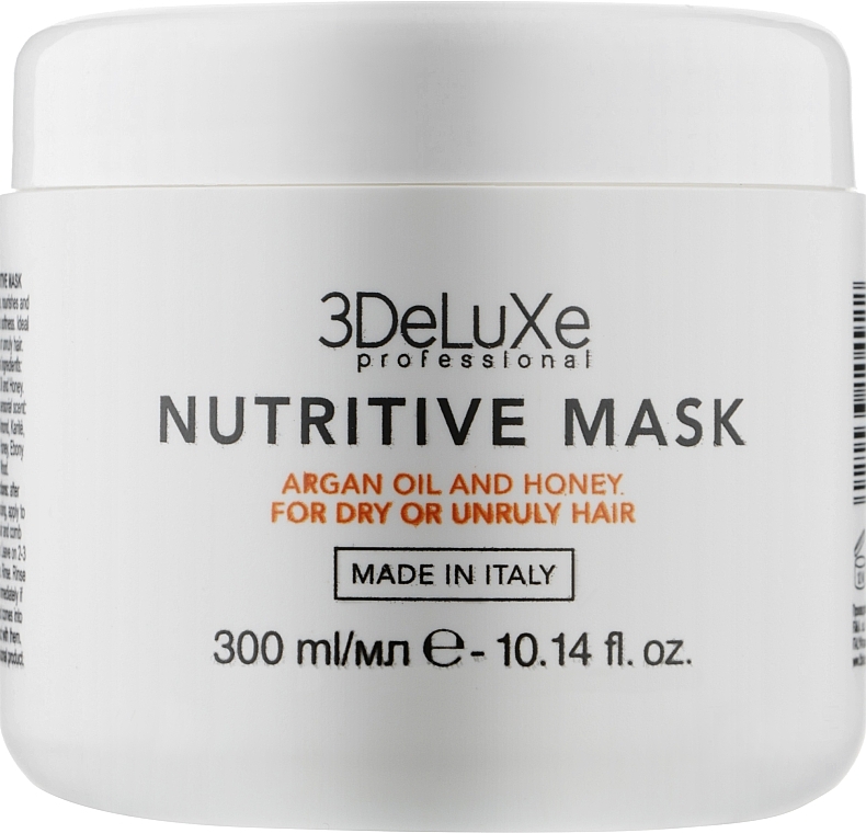 Maska do włosów suchych i zniszczonych - 3DeLuXe Nutritive Mask — Zdjęcie N2