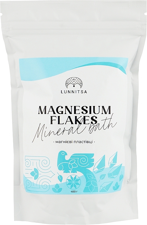 Kąpiel mineralna Magnezowe płatki - Lunnitsa Magnesium Flakes (uzupełnienie) — Zdjęcie N1