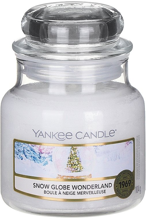 Świeca zapachowa w słoiku - Yankee Candle Snow Globe Wonderland Jar Candle — Zdjęcie N2