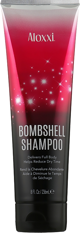 Szampon do włosów, Wybuchowa objętość - Aloxxi Bombshell Shampoo