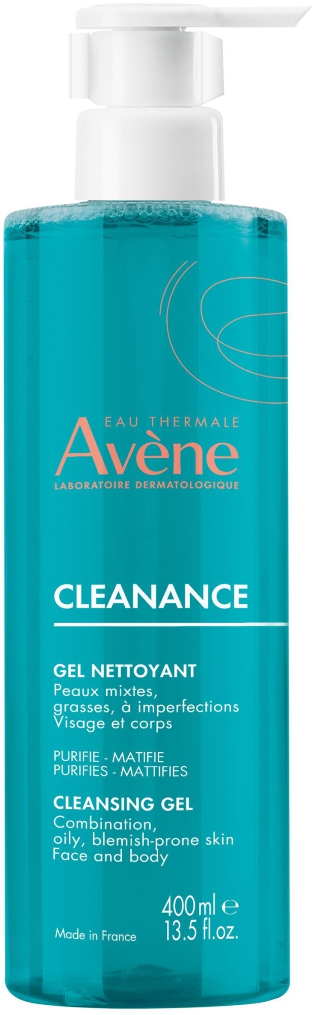 Oczyszczający żel do twarzy i ciała - Avène Cleanance Cleansing Gel — Zdjęcie 400 ml