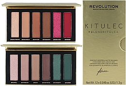 Kup Zestaw - Makeup Revolution Kitulec #BlendKitulca Shadow Palette (2 x sh/palette 7.8 g)
