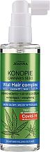 Wzmacniająca odżywka-wcierka do włosów i skóry głowy - Joanna Cannabis Seed Oil Vital Hair Complex — Zdjęcie N1