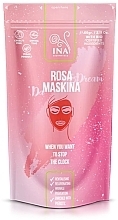 Glinkowa maseczka do twarzy z różą - Ina Essentials Rose Maskina — Zdjęcie N1