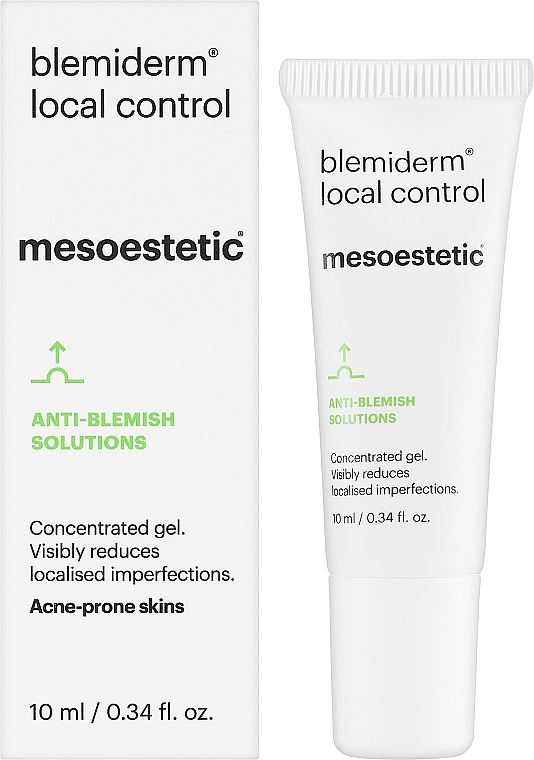 Żel punktowy przeciw niedoskonałościom - Mesoestetic Blemiderm Local Control — Zdjęcie N2