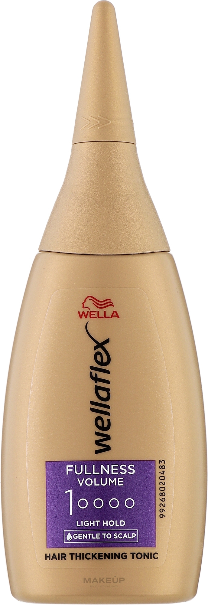 Tonik zwiększający gęstość włosów - Wella Wellaflex Fullness Volume Tonic — Zdjęcie 100 ml