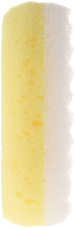 Gąbka do kąpieli, 6018, biało-żółta - Donegal — Zdjęcie N1