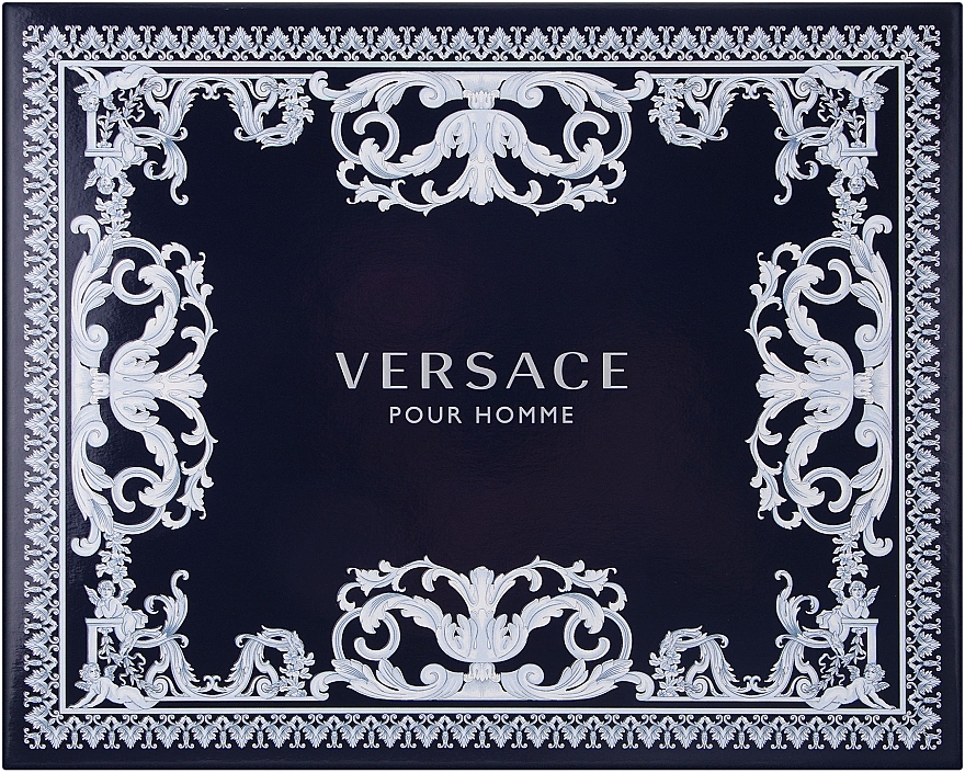 Versace Pour Homme - Zestaw (edt 50 ml + sh/gel 50 ml + ash/balm 50 ml) — Zdjęcie N1