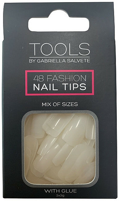 Sztuczne paznokcie - Gabriella Salvete Tools Nail Tips 48 — фото N1