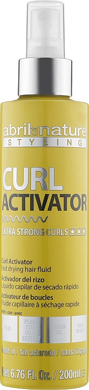 Dwufazowy spray do stylizacji loków - Abril et Nature Advanced Stiyling Curl Activator Spray Extra Strong