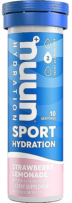 Napój elektrolitowy, lemoniada truskawkowa - Nuun Sport Hydration Strawberry Lemonade — Zdjęcie N1