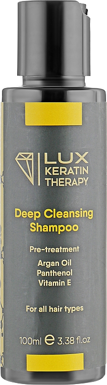 Szampon z olejkiem arganowym i witaminą E - Lux Keratin Therapy Renewal Keratin — Zdjęcie N1