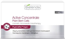 Aktywny koncentrat z roślinnymi komórkami macierzystymi - Bielenda Professional Meso Med Program — Zdjęcie N3