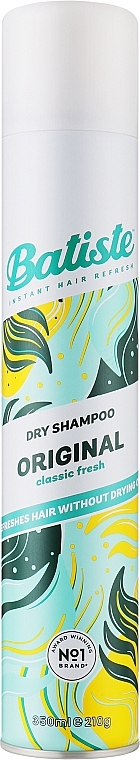 PRZECENA! Suchy szampon - Batiste Dry Shampoo Clean And Classic Original * — Zdjęcie N5