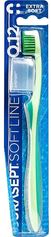 Szczoteczka do zębów Extra Soft 0.12 miękka, zielona - Curaprox Curasept Toothbrush — Zdjęcie N2