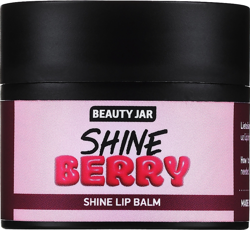 Balsam do ust Shine Berry - Beauty Jar Shine Berry Lip Balm — Zdjęcie N2